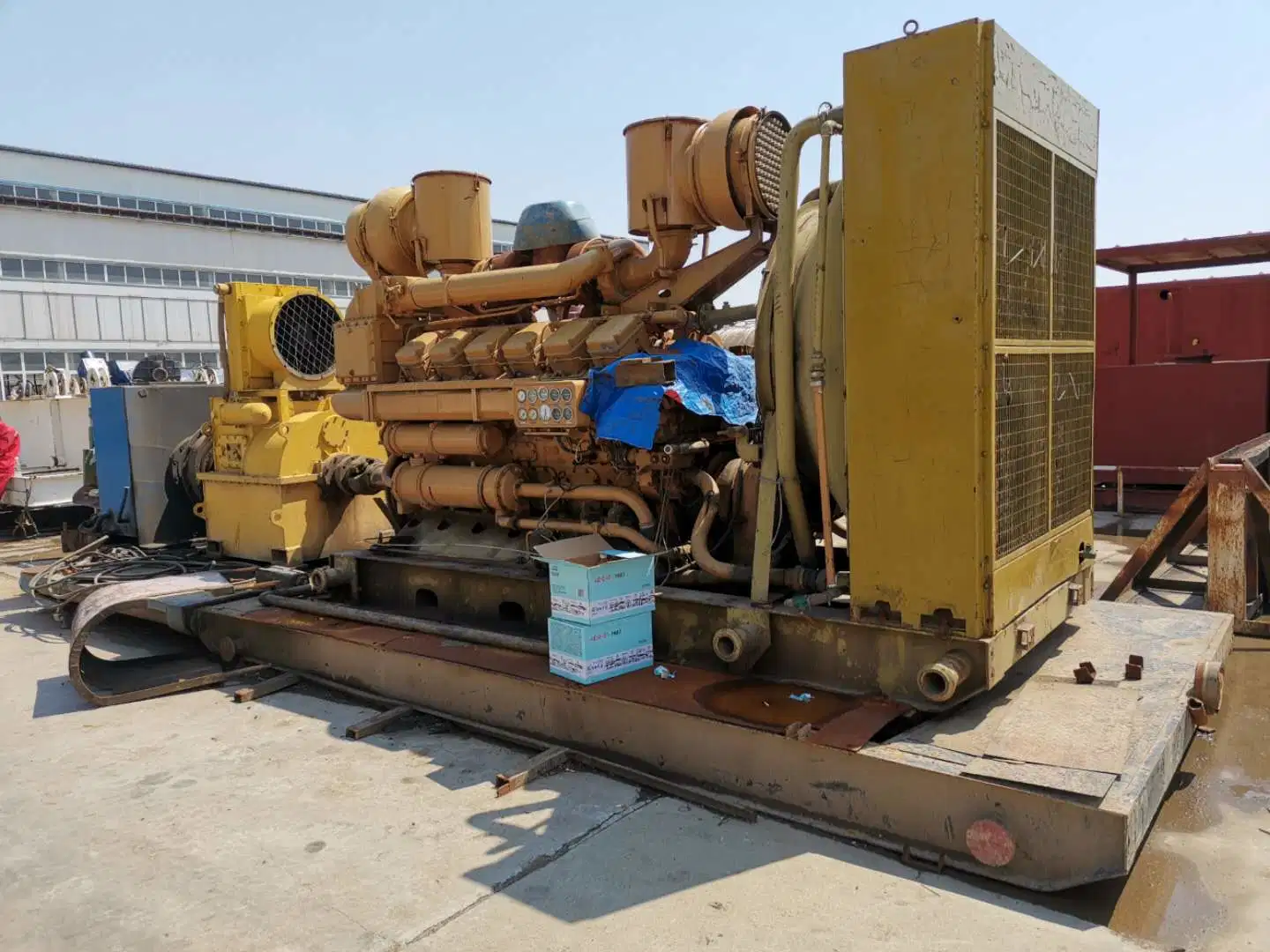 Jinan Jichai Chidong 12V Engines for Mud Pump Rig Drilling