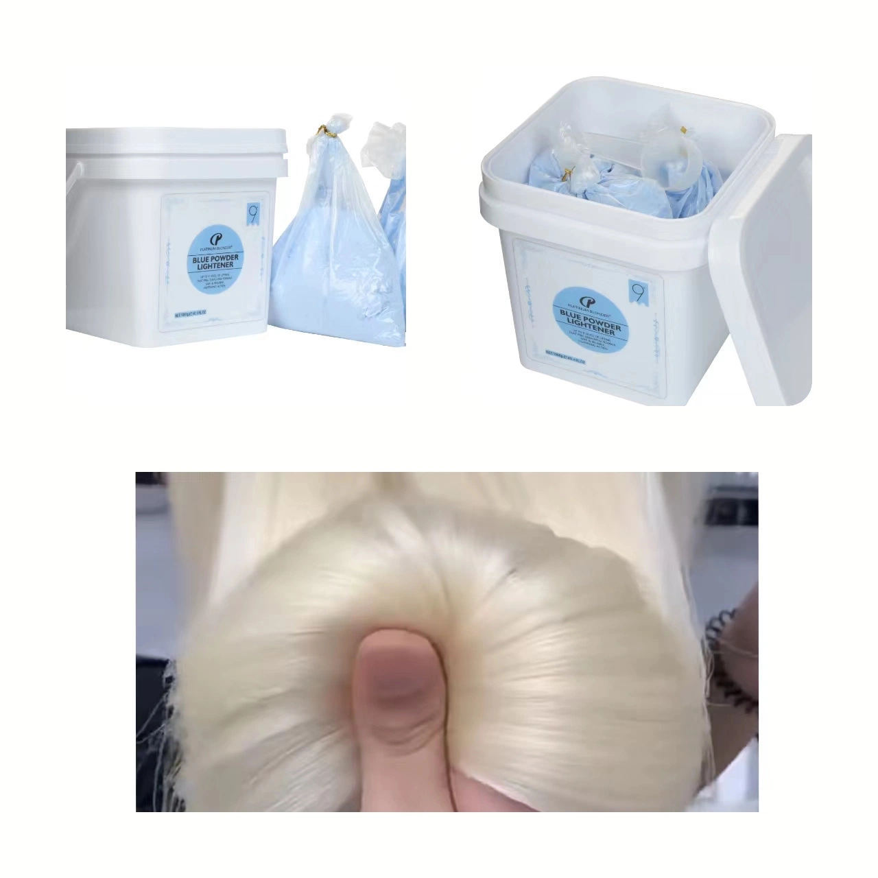 Custom Extra Strong Hair Bleaching Powder up to 9 Levels Bleach Powder