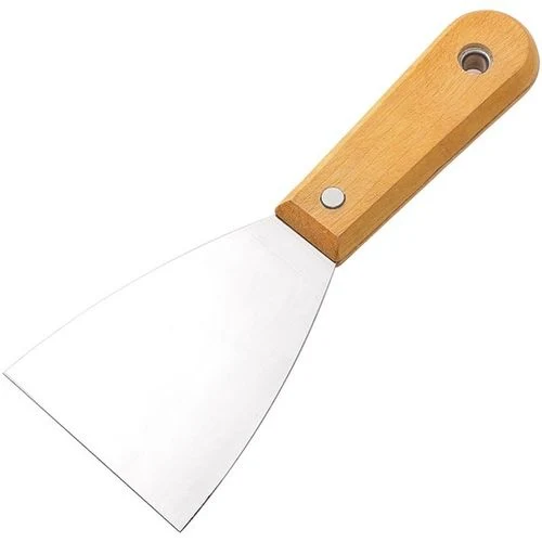 Petit lot d'une pelle de nettoyage de racloir acier Non-Stainless plâtre couteau à mastic truelle Outil à main