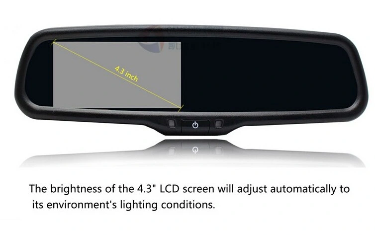 4.3" монитор с автоматическим затемнением зеркало заднего вида