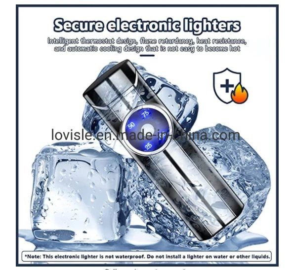 Arc Lighter Windproof Lighter Electric USB Survival Lighter with LED Battery Indicator