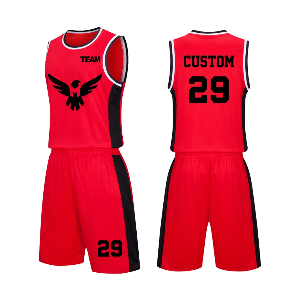 Fashion Basketball Wear Clothes Design Plain Basketball Jersey