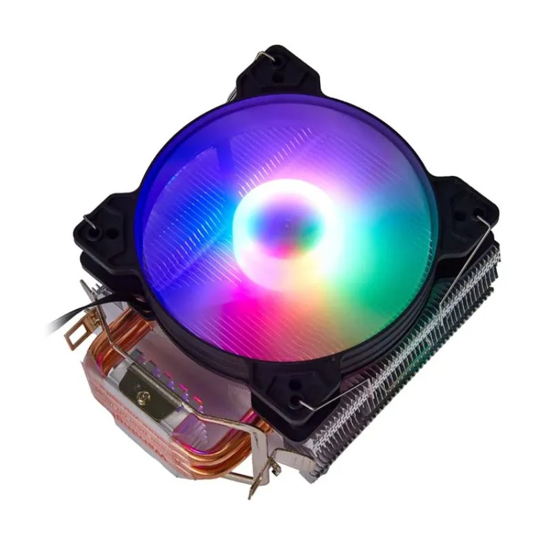 Enfriador de CPU de 12V 120mm Juego PC de refrigeración refrigeración RGB Disipador térmico del ventilador