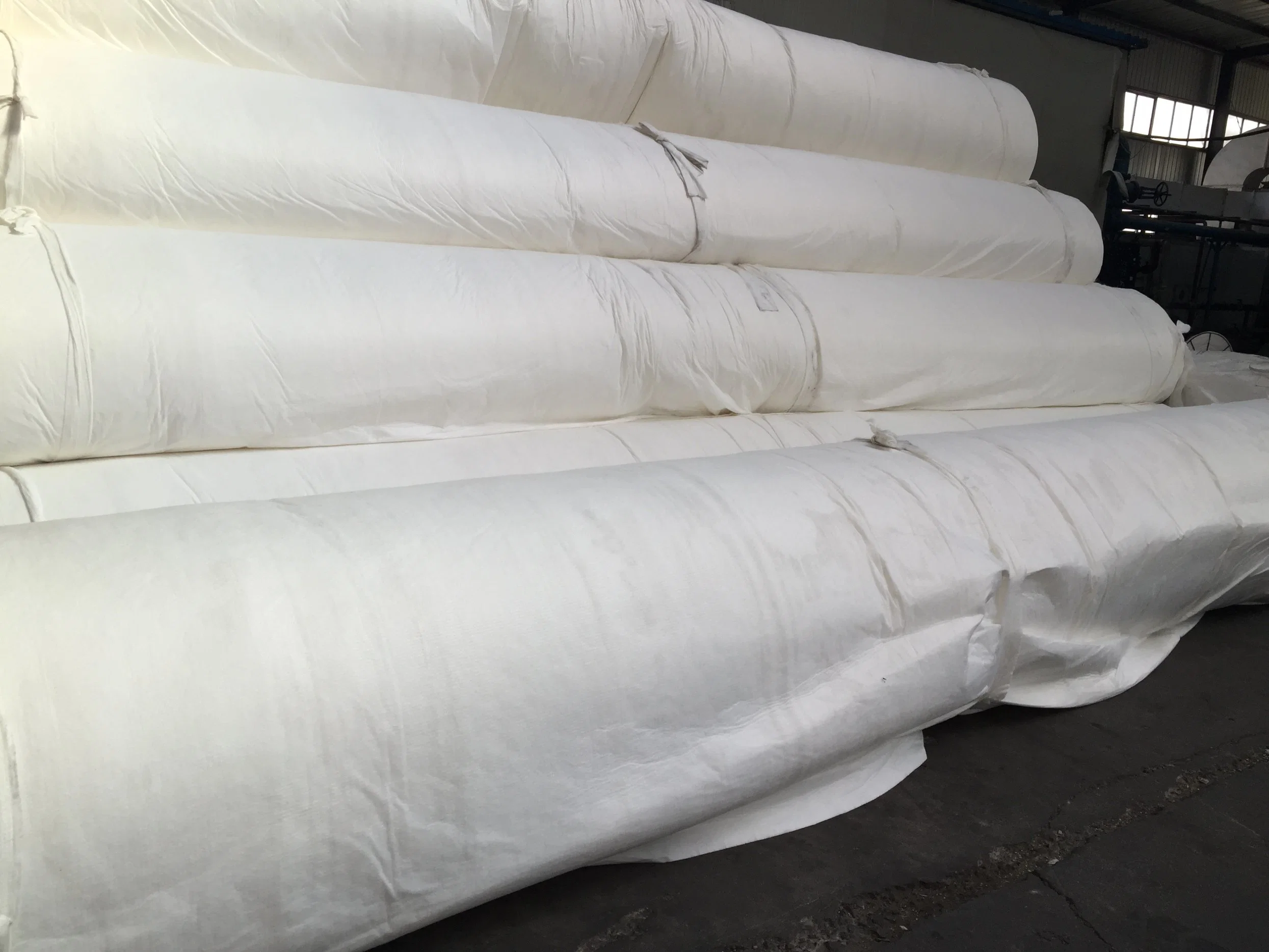 Polyester Polypropylene Nonwoven Geotextile Fiber