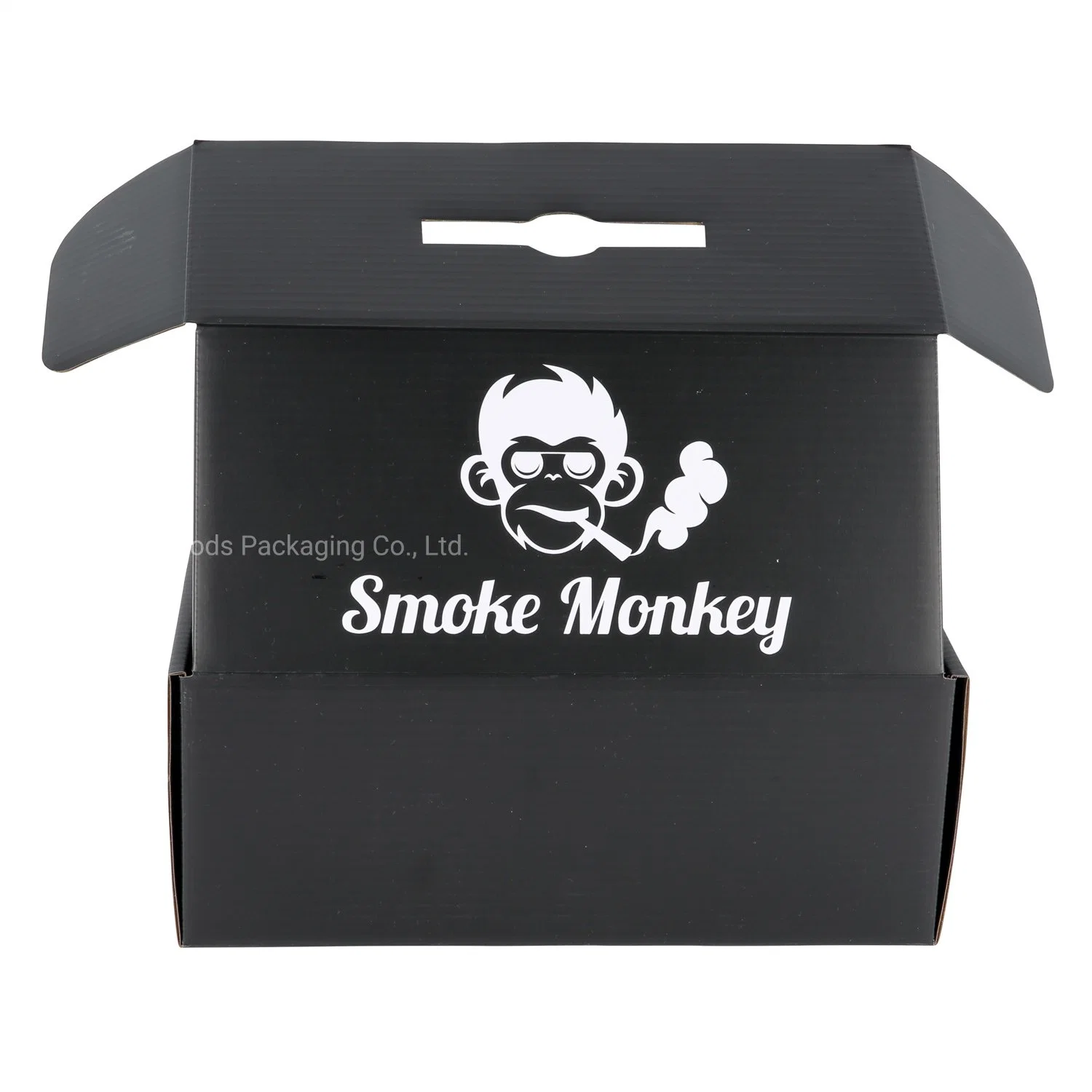 Small Size Custom Printing Smoke Package Custom Printed Boxes with Plastic Handle