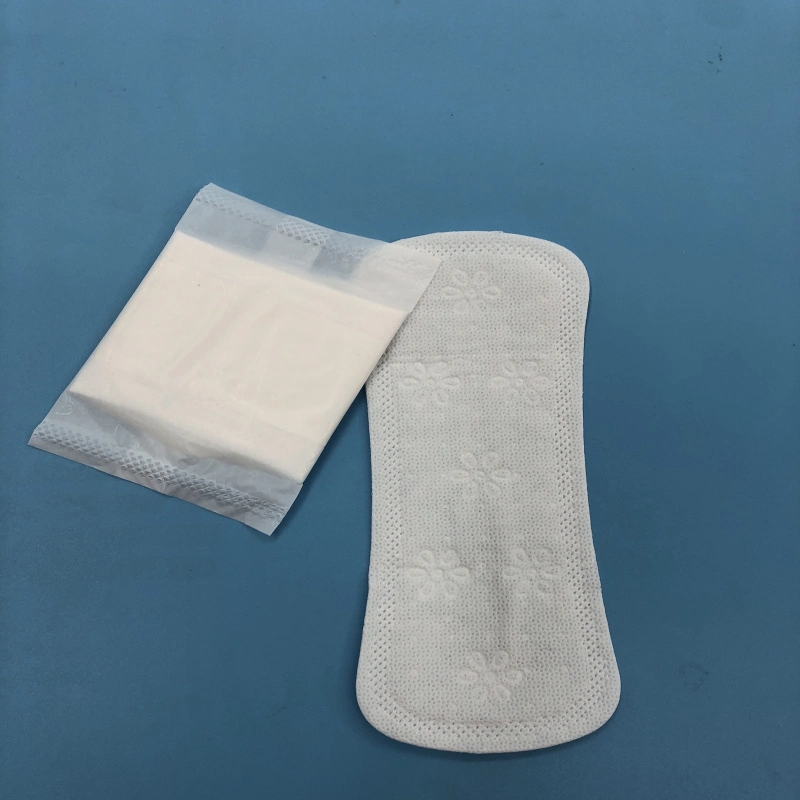 Hot Sale Factory OEM Skin-Friendly Breathable Lady Sanitary Pads 155mm Panty Liner