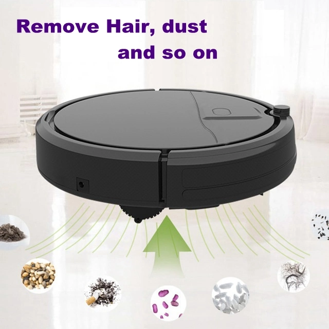 Good Quality Gift Automatic Random Navigation Robot Vacuum Cleaning Sweeper Tool 120m&sup2; with Remote Control