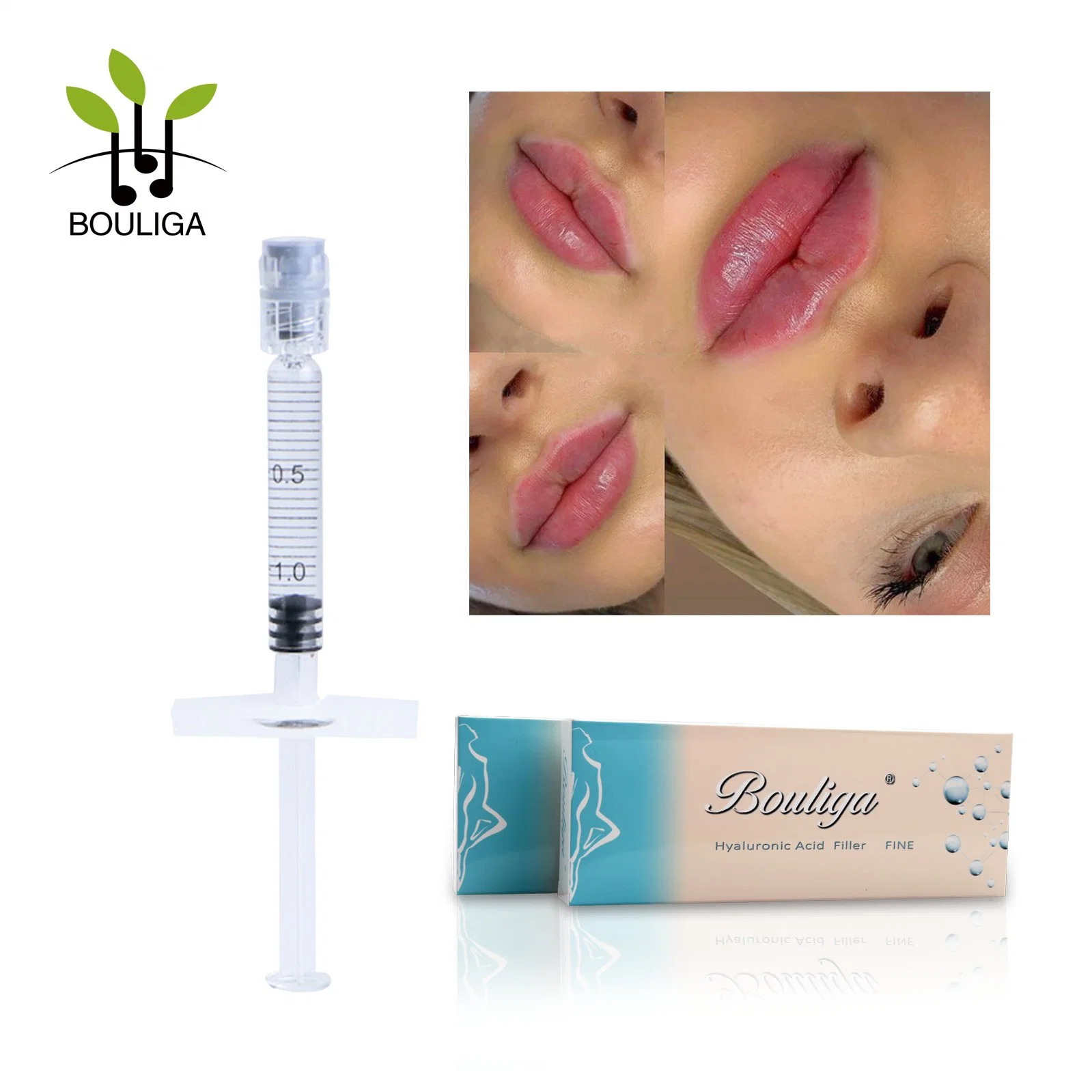 2021 New Wholesale Lip Filler Hyaluronic Acid Dermal Filler for Remove Wrinkles