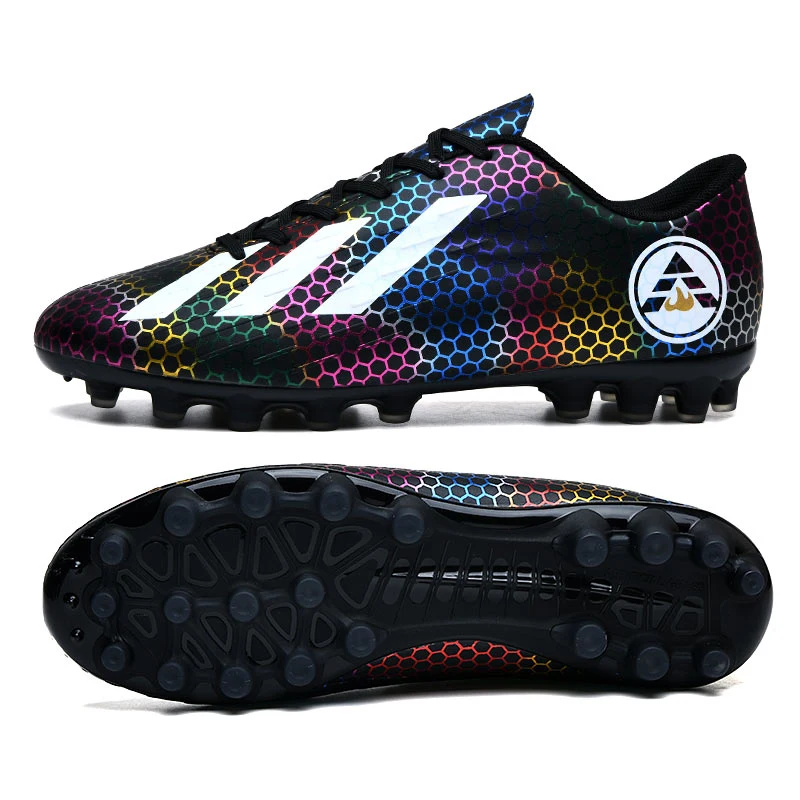 Custom Design Professional TF Futsal Indoor Soccer Shoes Training Football Boots Turf for Men