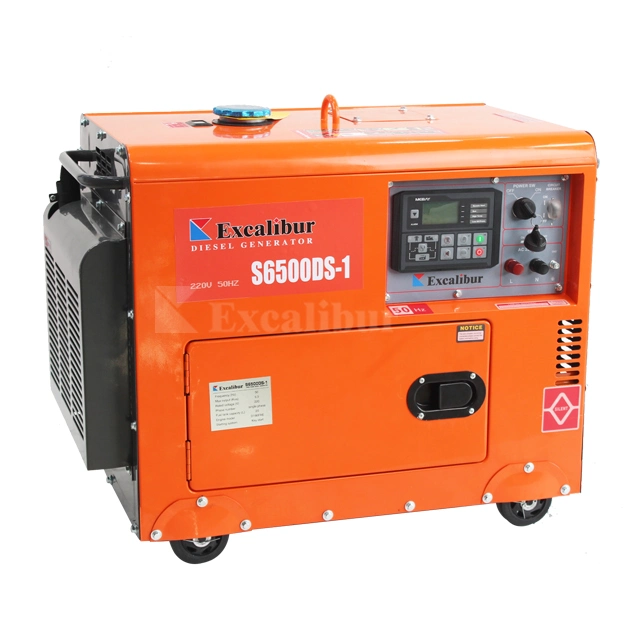 Excalibur Generator Set Genset 5kw 5000W Diesel Type Portable Type for Sale