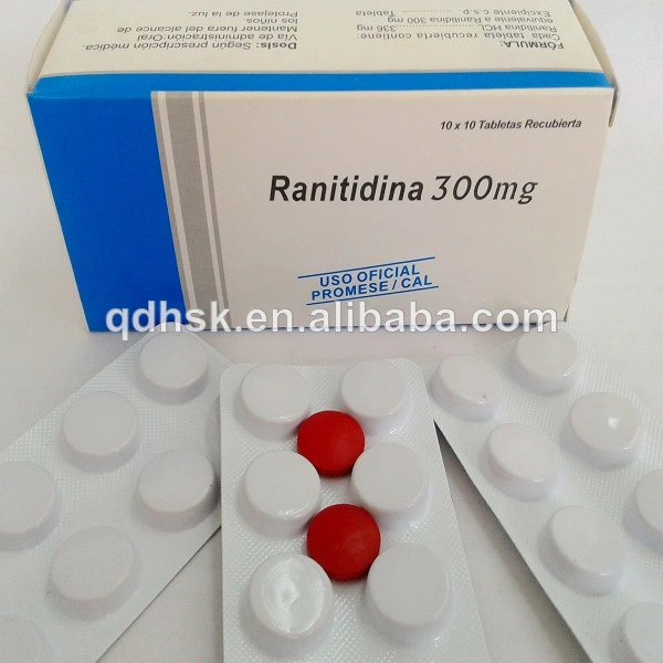 High Quality Ranitidine HCl Tablet 300mg