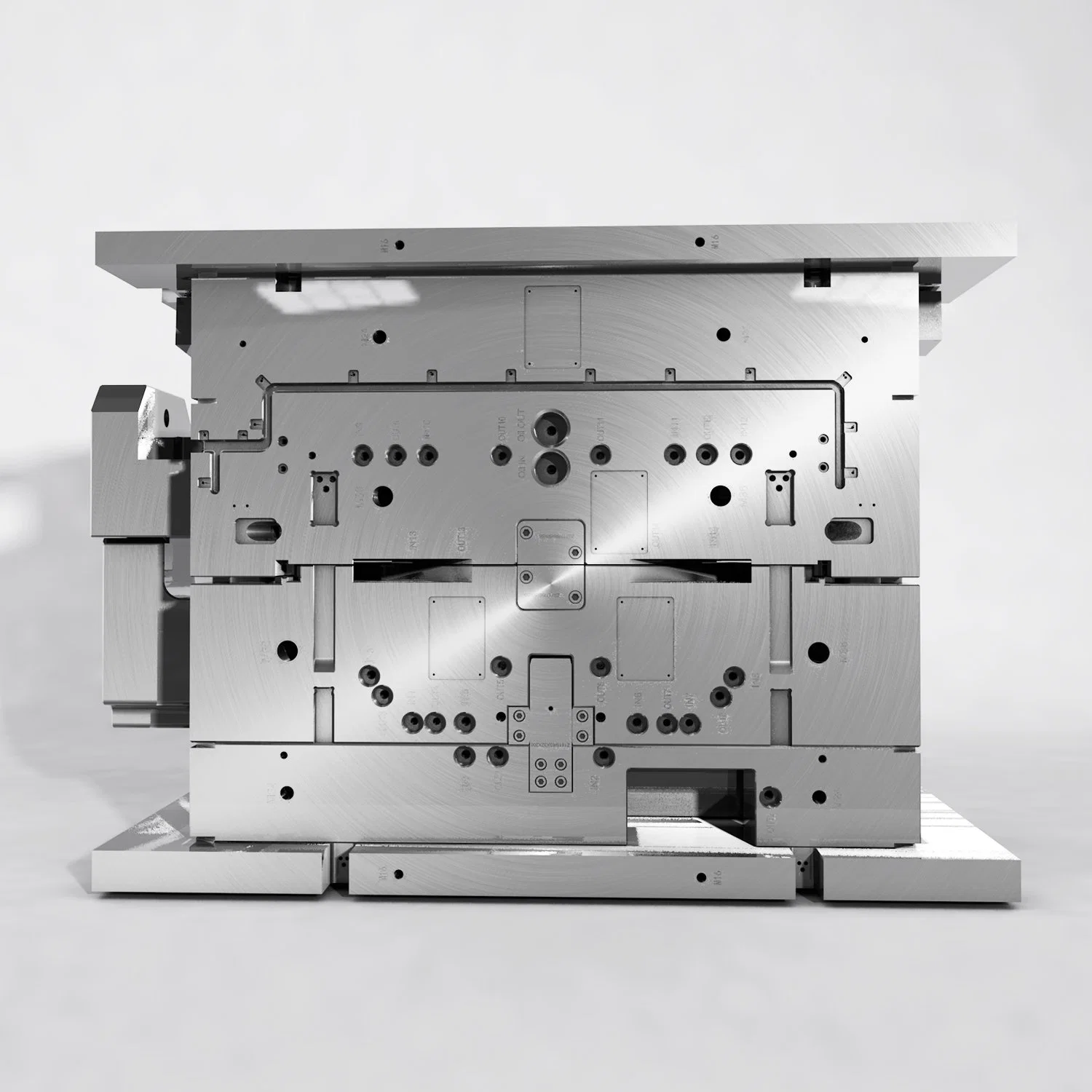 Hochpräzise Kunststoff-Spritzguss-Basis Auto Standard-Form Basis Kunststoff Spritzgussform, Basis