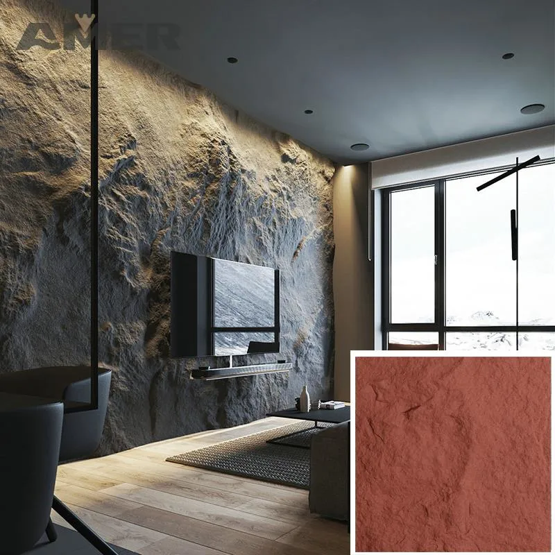 AZ Faux Paneles de revestimiento de pared de poliuretano de alta densidad  para decoración interior y exterior | Panel de revestimiento de piedra