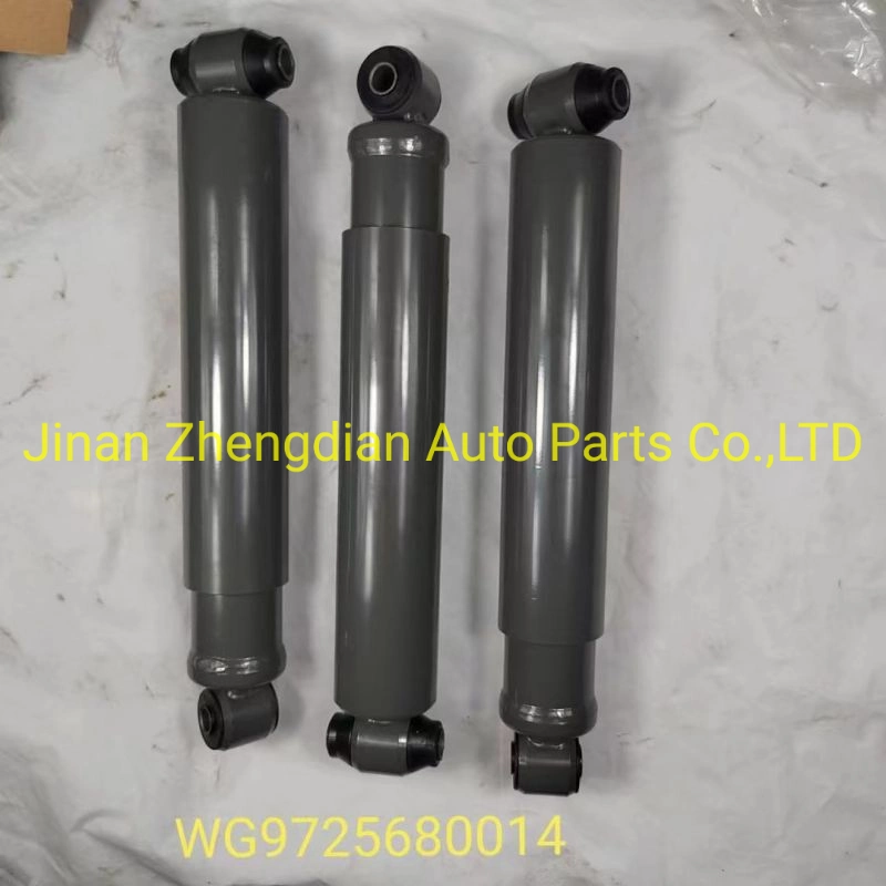 Wg9725680014 Front Axle Shock Absorber for Sinotruk HOWO Str Strak Hoka Hohan Heavy Truck Auto Parts