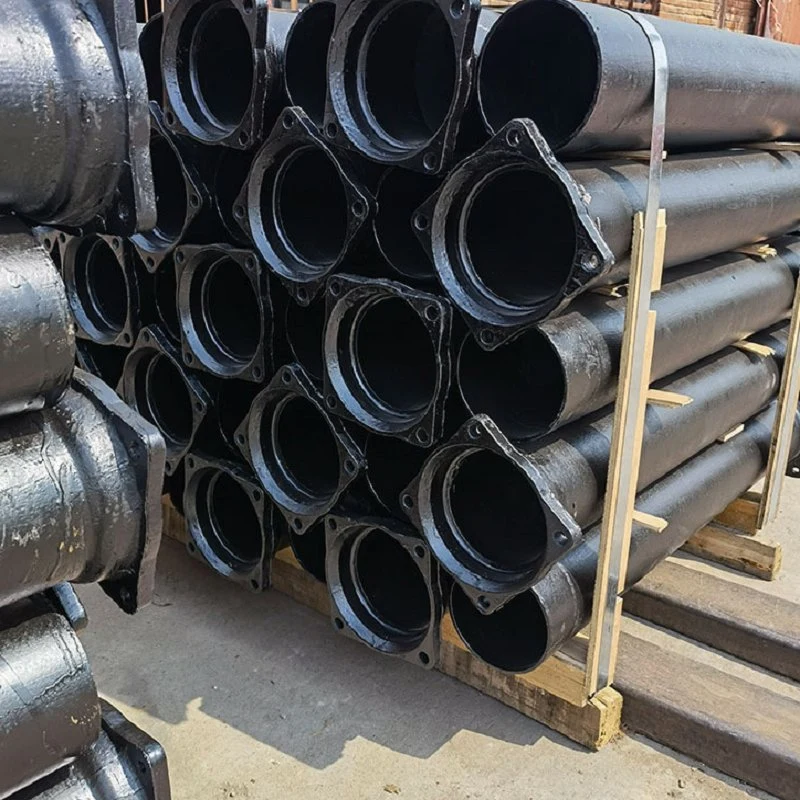 ISO2531/En545 Class K9 Black Bitumen Paint Coated Ductile Cast Iron Pipe Concrete for Water Supply