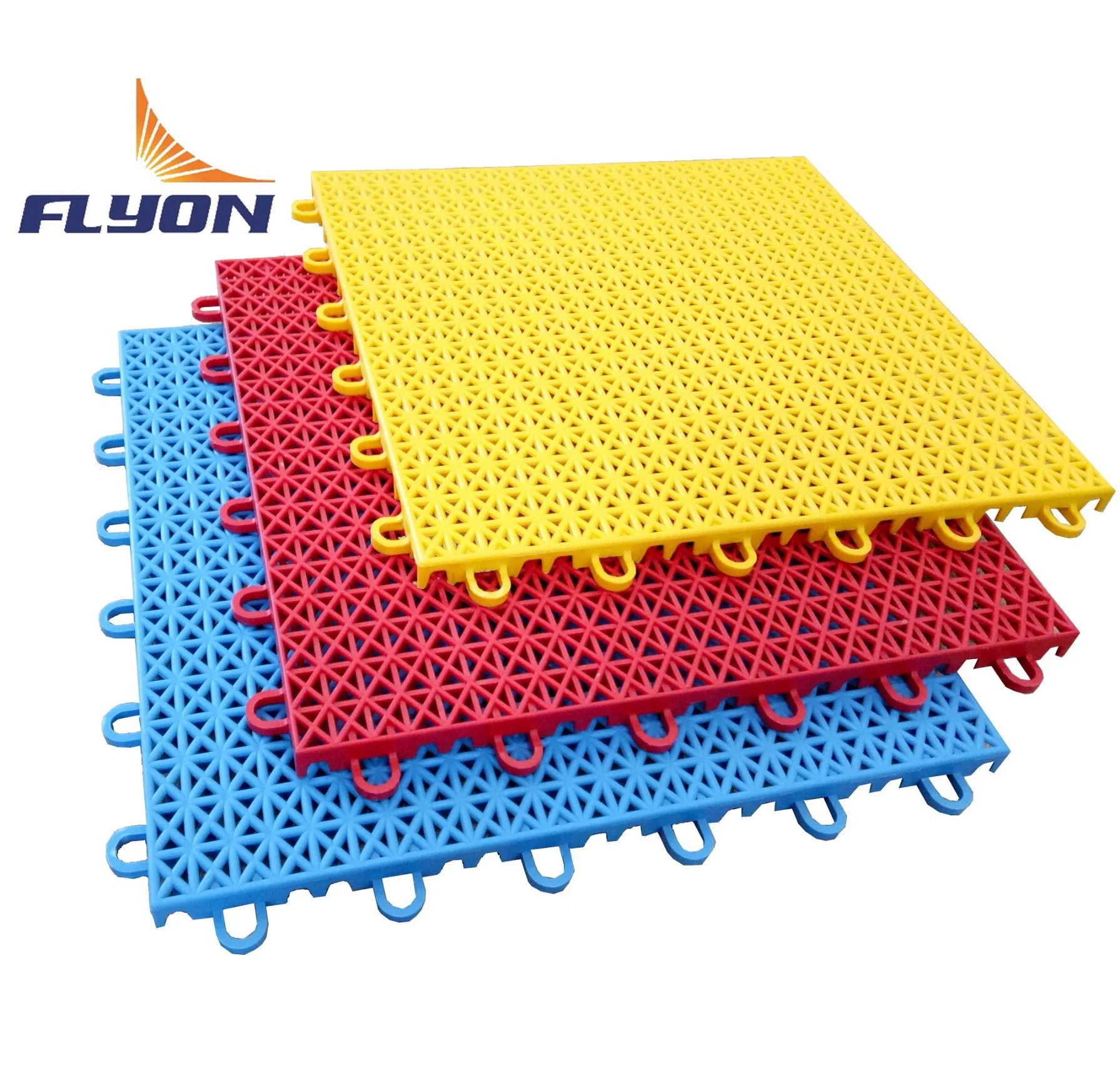 PP Flooring Tiles Basketball Tennis Hockey Badminton Volleyball Interlocking Sport Floor Outdoor