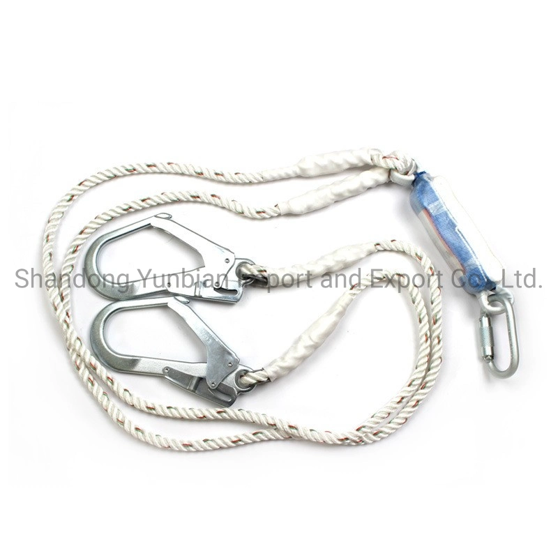 Fall Arrest Belt Buffer Double Hook High Altitude Safety Connecting Rope