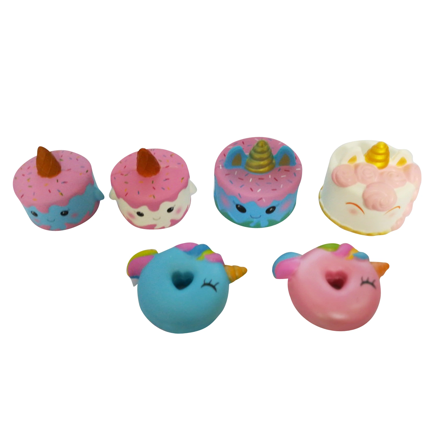 2023 New Products Wholesale/Supplier Unicorns Squishy Slow Rising Toys Squishies