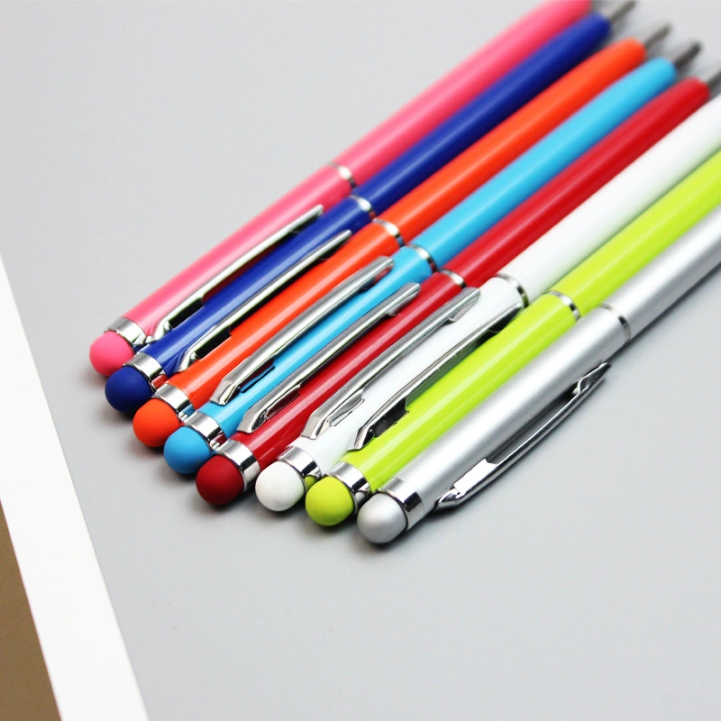 Office Supplies Advertising Ball Pen Cheap 0.7mm Metal Retractable for Gift Stationery List Ballpoint Pen
