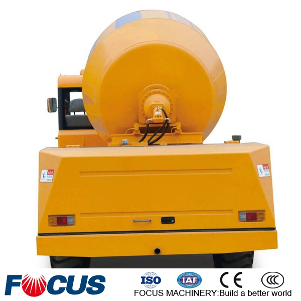 2.6m3, 4m3 Self Loading Concrete Truck Mixer