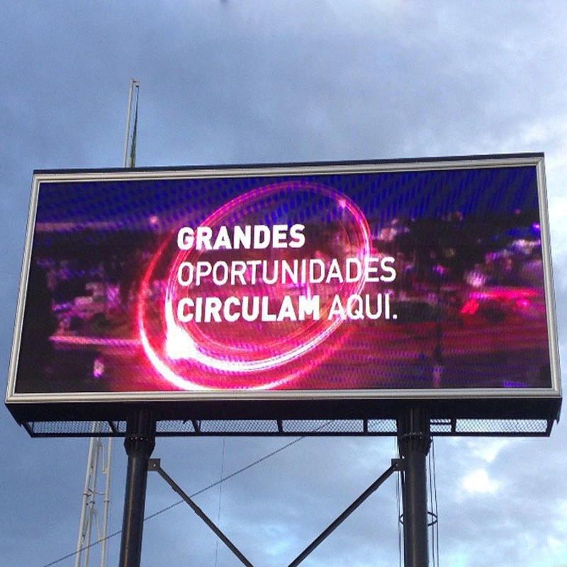 Ecrã LED de publicidade em ecrã LED a cores para exterior Vídeo do painel LED Parede