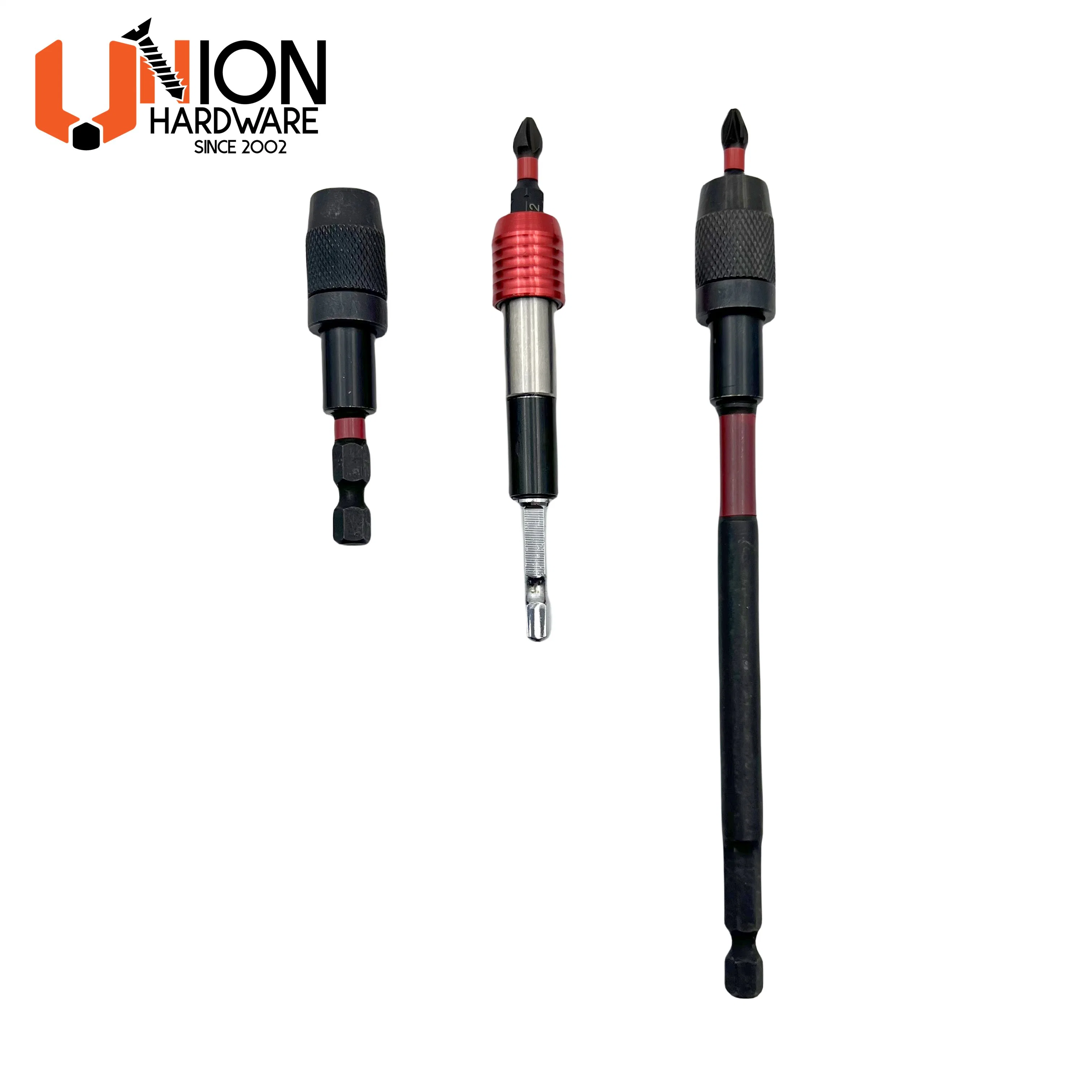 Blackening Oxide Impact Duty 1/4 Inch Drive Quick Release Extenstion Drill Bit Holders