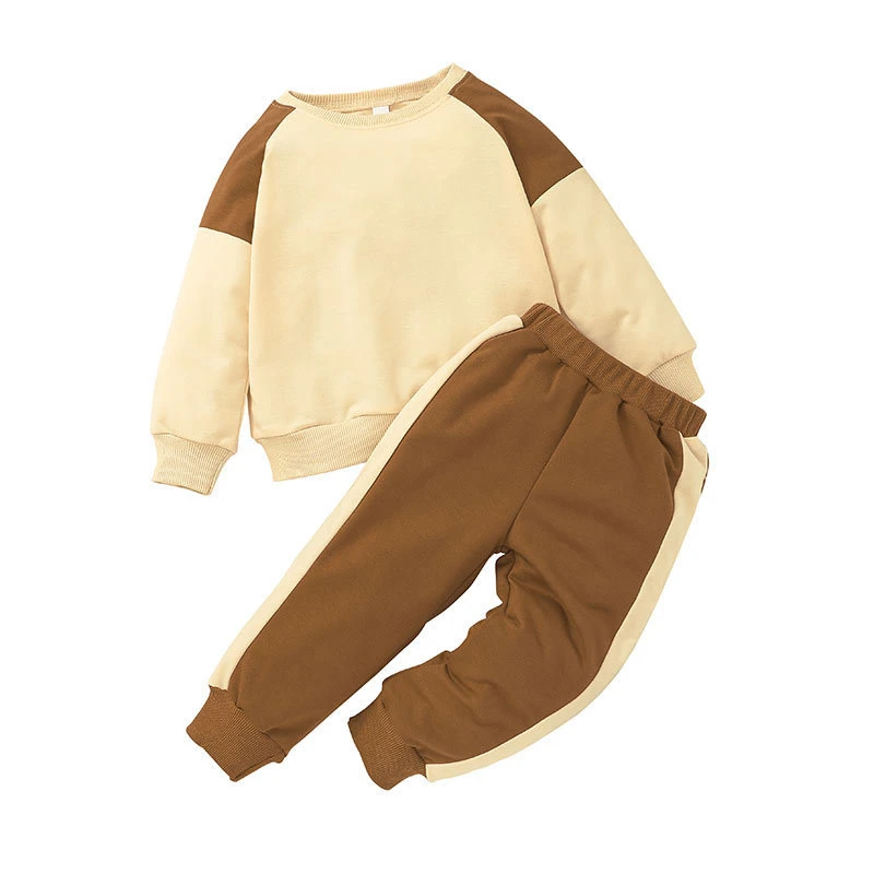 Neue Jungen Mädchen Kinder Pullover Anzug Baumwolle Herbst Winter Baby Kleidung Set Lässige Kinderkleidung