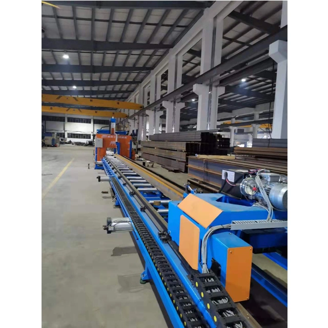 Flame Gas H Beam H-Beam Steel Profile CNC CNC Cutting آلة الروبوت لالبويضة