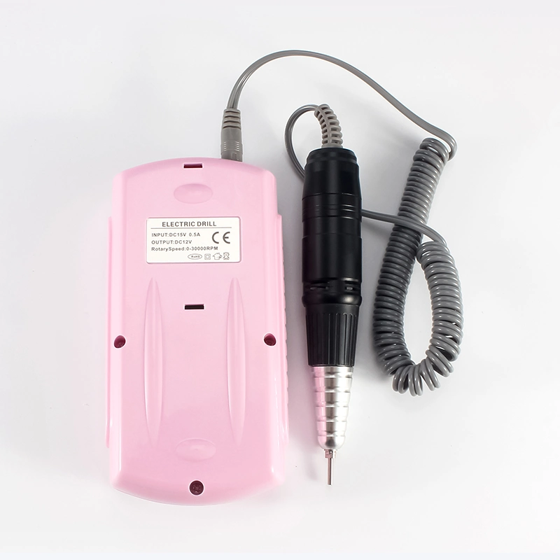 Rechargeable Nail Drill 30000rpm with Drill Bits Set