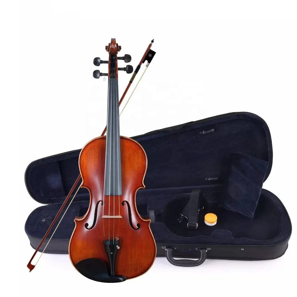 Cheap High-Quality Spruce Top Beautiful Flame Viola with Parisian Eyes