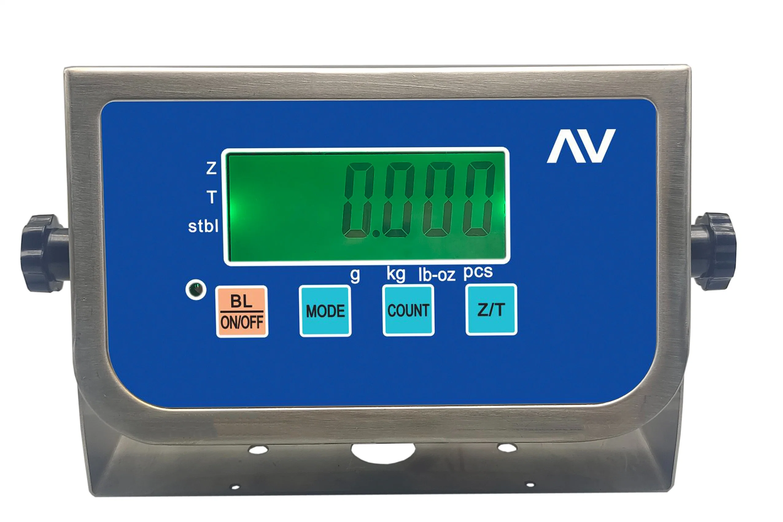 Indicador de pesagem em aço inoxidável aprovado pela UE indicador LCD