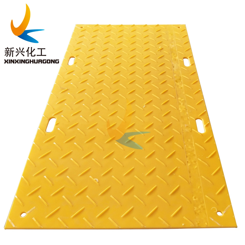 Heavy Duty gran protección de tierra de 1/2 pulgada de plástico de HDPE Trackway Mat