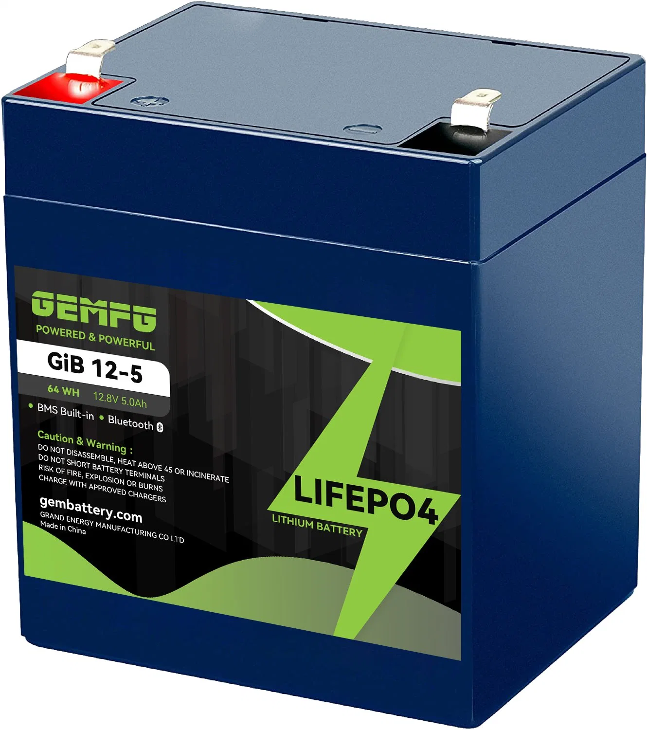Лучшие продажи литий-ионных аккумуляторов Lifepo4 емкостью 12,8 в 5,0 а/ч Призматические элементы для Литий-ионный аккумулятор системы солнечной энергии
