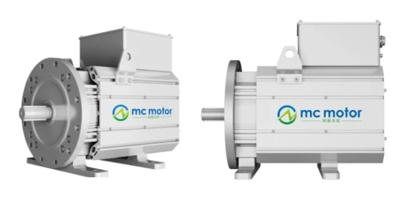 132kw 160kw 7000rpm Synchronous High Speed Permanent Magnetic Motor Air Cooling