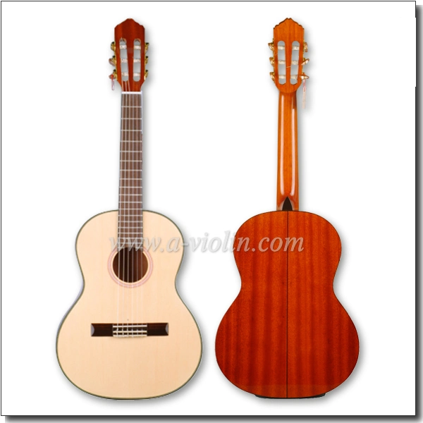 36" Small Size Handmade Sapele Plywood Classical Guitar (ACG102)