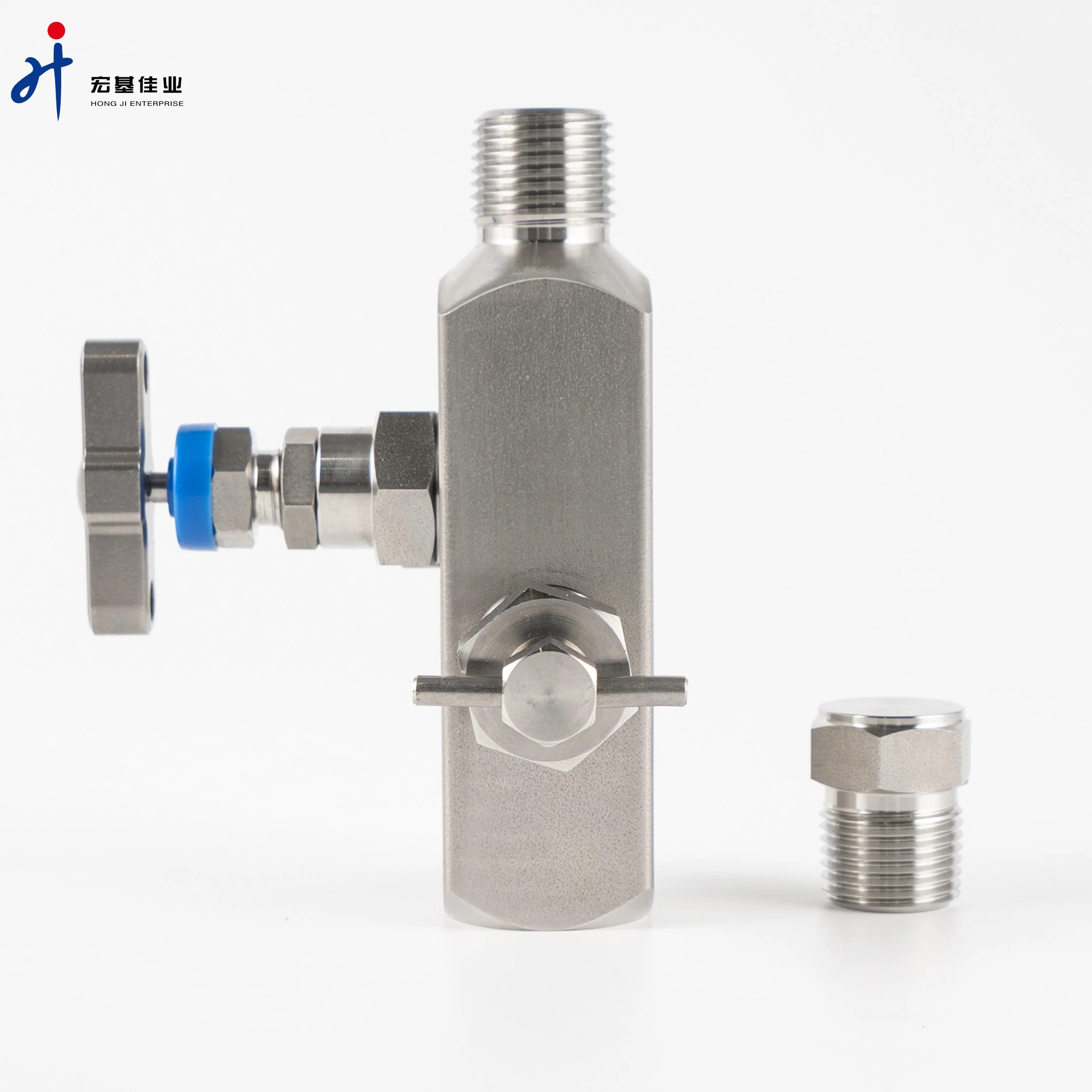 Valve Factory 316L Stainless Steel High Pressure Three-Way Sampling Needle Valve