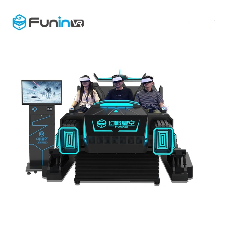 Ganar dinero Juegos Arcade simulador 9D Vr 6 PLAZAS 6 Electrónica Dof Familia Vr 9d Realidad Virtual equipos de la Montaña Rusa de VR