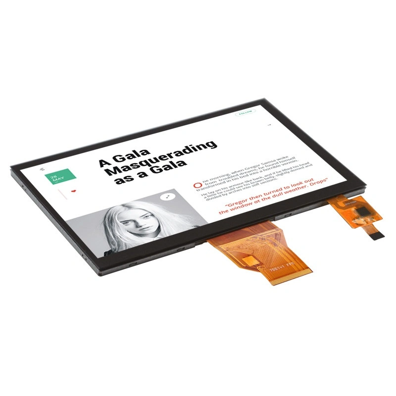 7.0 "Écran LCD avec écran tactile capacitif FT5426 Panneau LCD avec écran tactile capacitif"