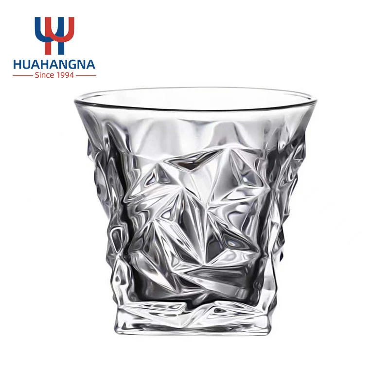 Wholesale 250ml 8.5oz Old Fashioned Crystal Clear Personalized Whiskey Glasses in Stock