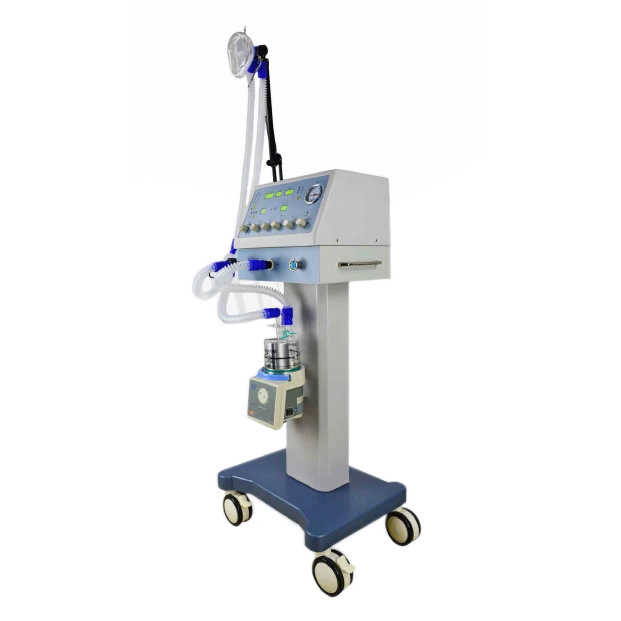 Hospital Breathing Machine Mobile Medical Emergency ICU Surgical Ventilator