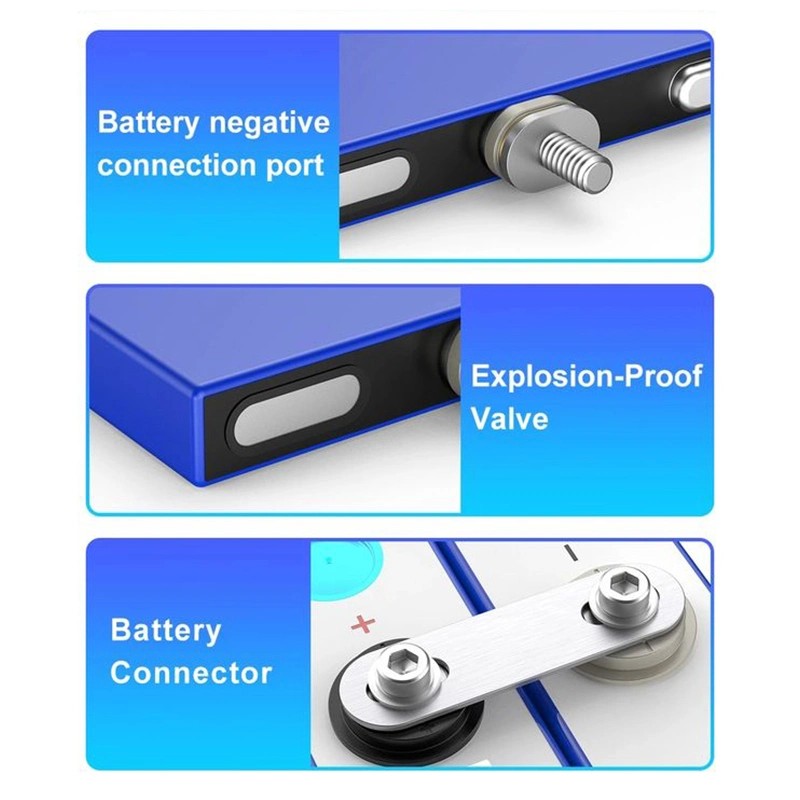 Lf100la 3.2V 100ah LiFePO4 Battery Lithium Iron Phosphate Battery Pack 3.2V with BMS for RV Electric Car Scooter Motorcycle