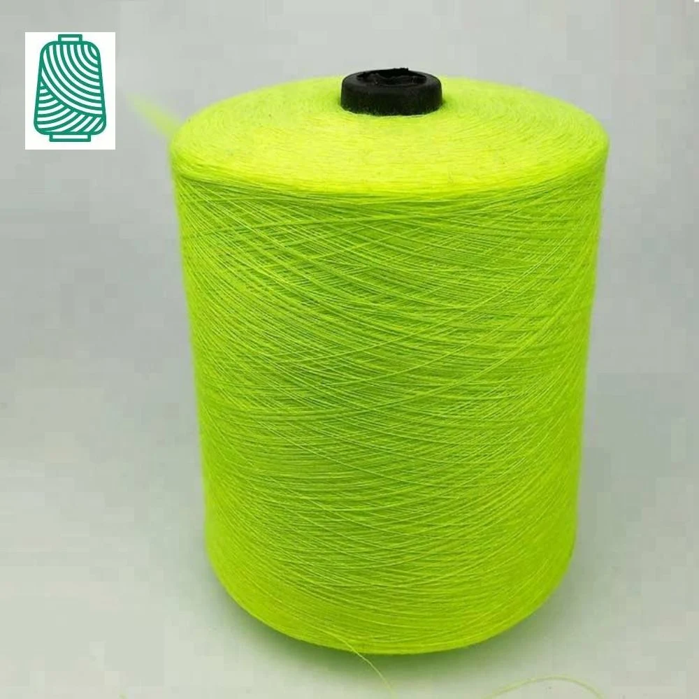 56 Nm/2 AA Grade Viscose Polyester Blended Yarn Black Dyed Yarn for Knitting