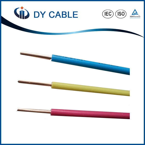 Single Core Multi-Strand PVC Insulated AWG14/AWG12 Thw Cable Wire