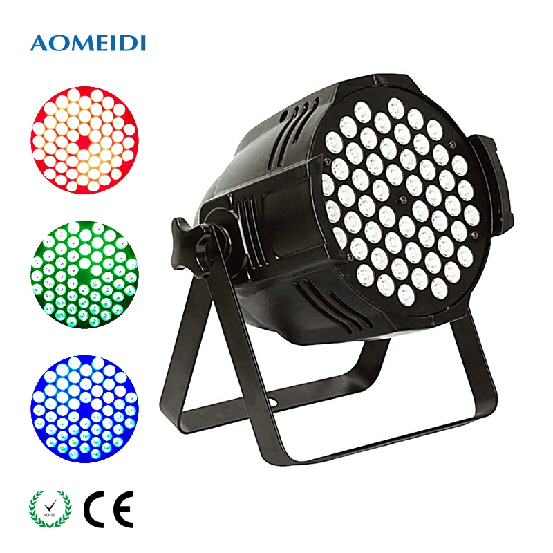 Event Party Favor DMX 54X3 Watt RGBW DJ LED PAR 64 Stage Light