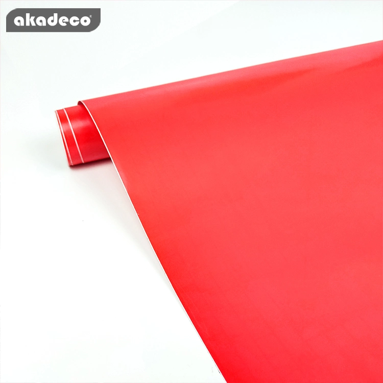 Akadeco Factory Wholesale/Suppliers All Kinds of Pure Pigment Wallpaper at Low Price Interior Decoration Self-Adhesive Wall Paper