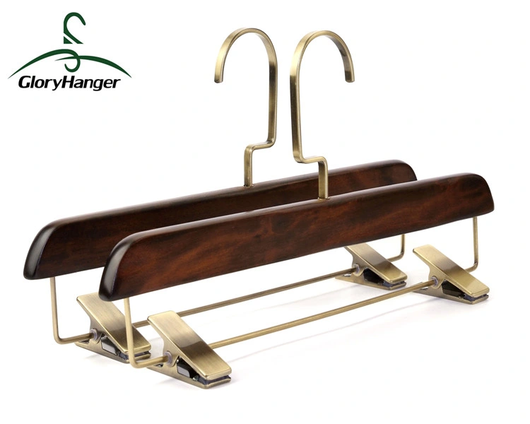 Retro Wooden Hanger, Pants Rack, Towel Rack