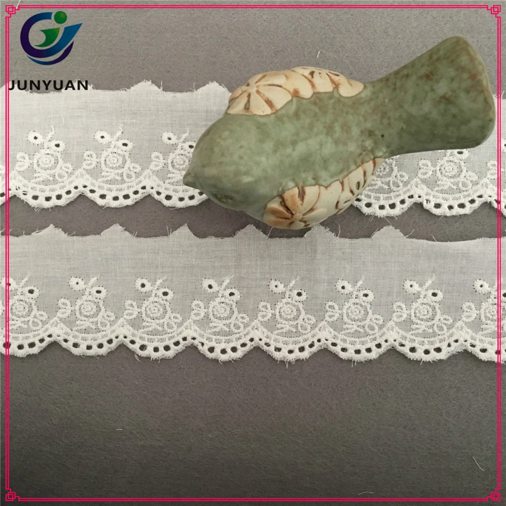 off White Cutwork Cotton Sewing Lace Trimming Decorative Lace