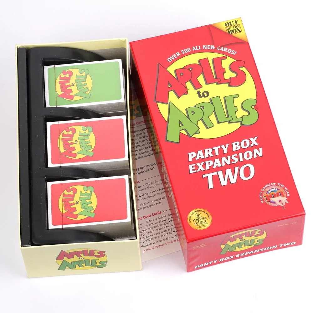 Create Your Personal Party Cards Game (cardboard box packing)