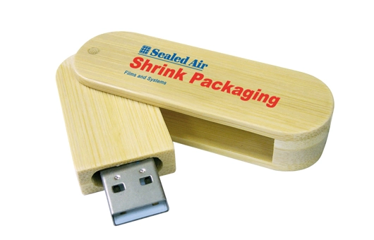 Promotional Customized Bamboo USB Flash Drive Wood USB Memory Disk