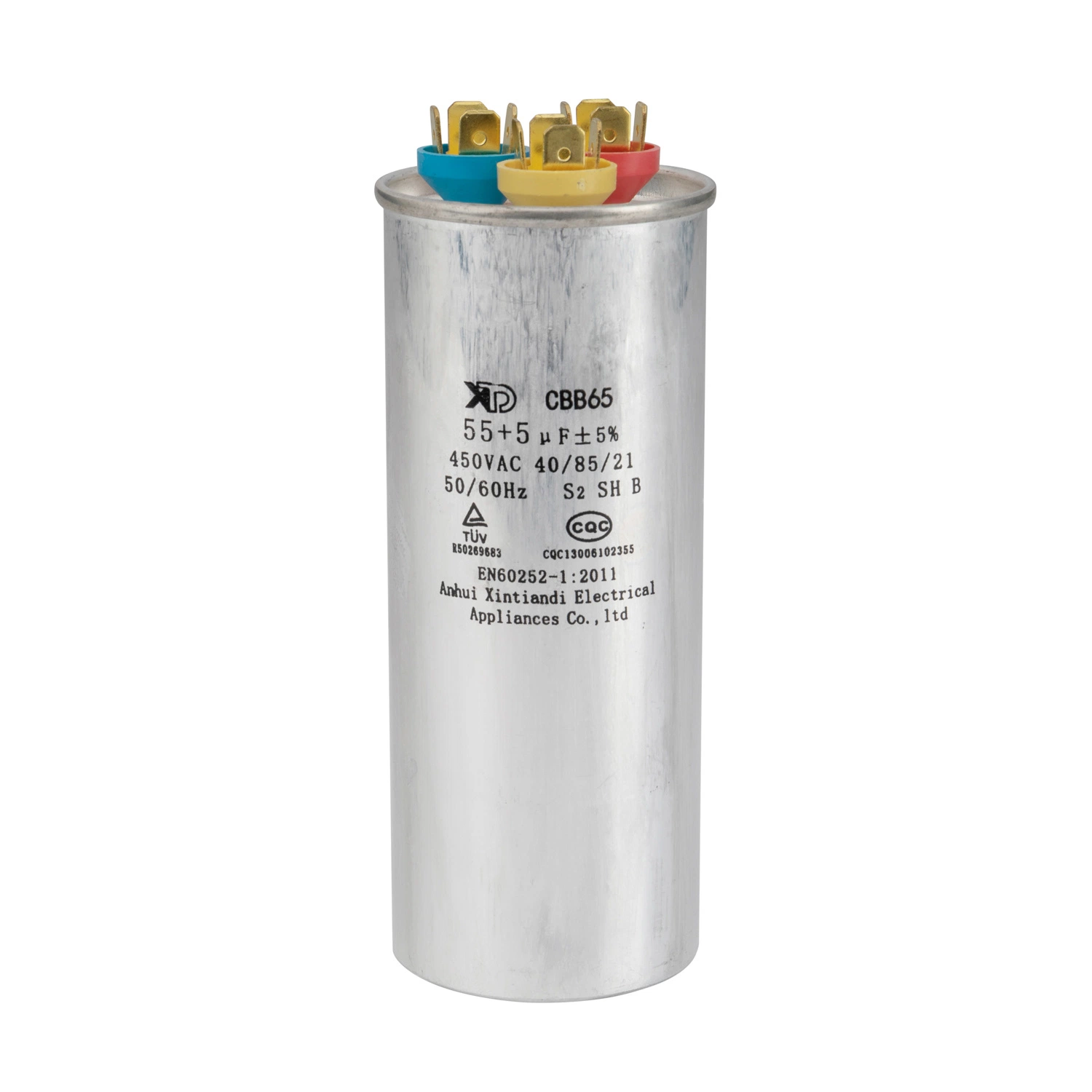 AC Dual Capacitor for Fan Motor Cbb65 Run Capacitor